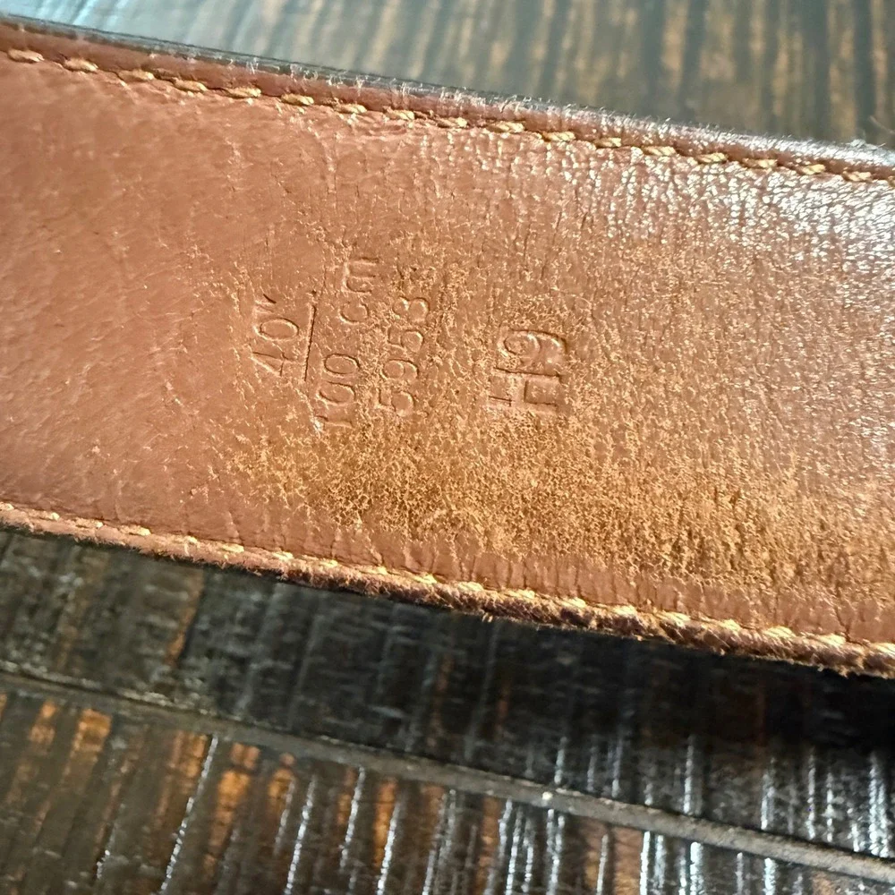 Coach mens belt